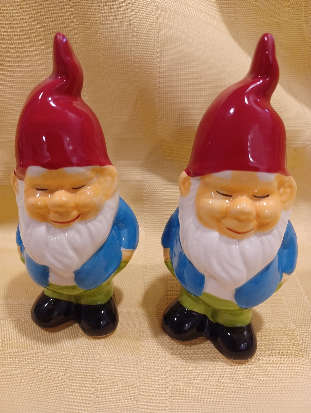 Vintage Gnomes Salt And Pepper Set